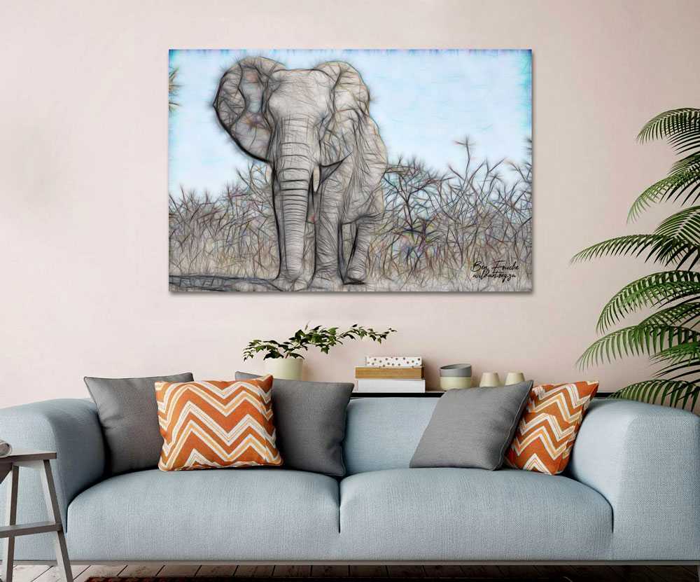 ANM00026 Elephant Bull
